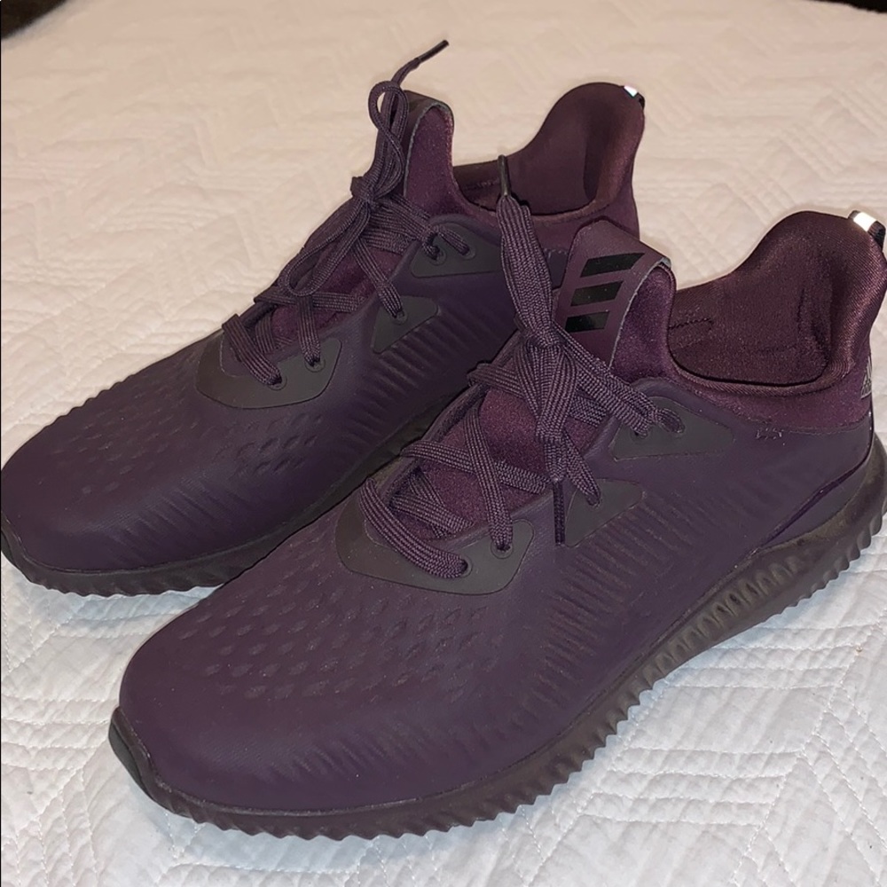 Adidas Alpha Bounce Purple Shoes - 9